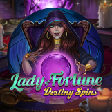 Lady of Fortune Destiny Spins logo