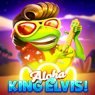 Aloha King Elvis logo