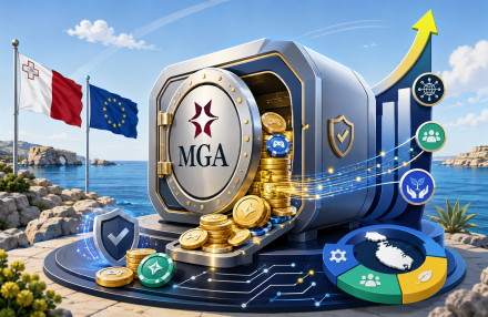 Spillbransjen på Malta omsetter for 1,42 milliarder euro og står for 6,3 % av økonomien bilde