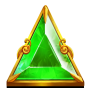 Green gemstone bilde