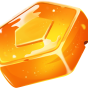 Orange candy bilde
