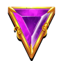 Purple gemstone bilde