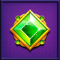 Green gemstone bilde