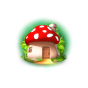 Mushroom house bilde