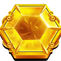 Yellow gemstone bilde