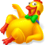 Toy chicken bilde