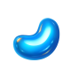 Blue candy bilde