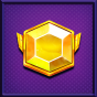 Yellow gemstone bilde