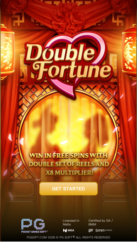 Double Fortune Main Screen