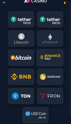 NV Casino deposit methods