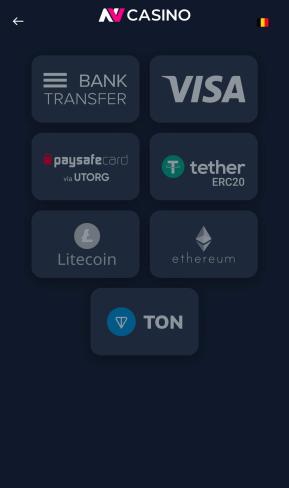 NV Casino deposit methods 2