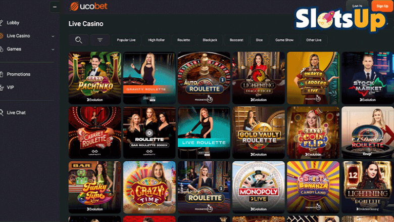 Uco.bet live casino