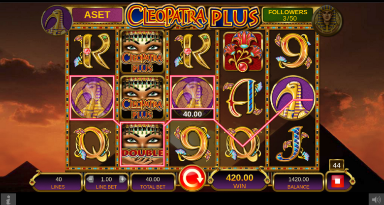 Cleopatra Plus SlotsUp Experience