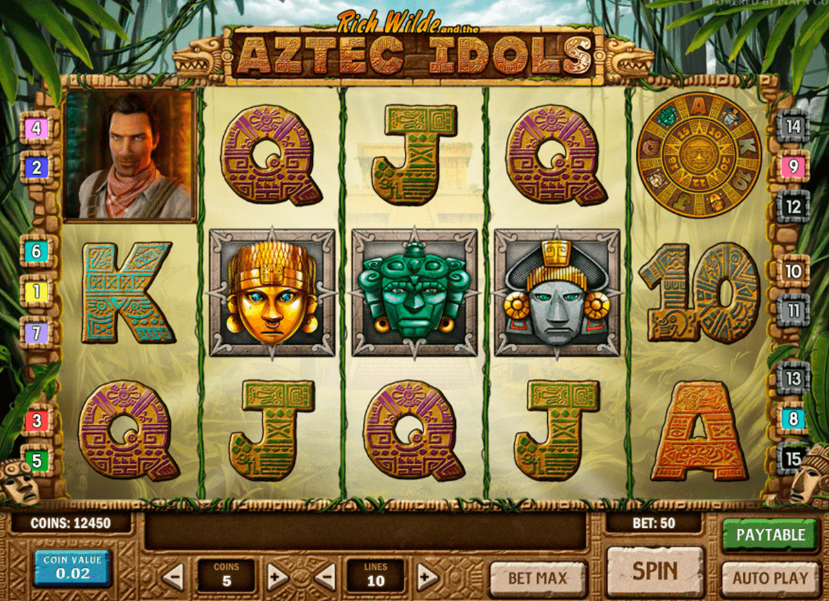 aztec idols playn go automat pa nett