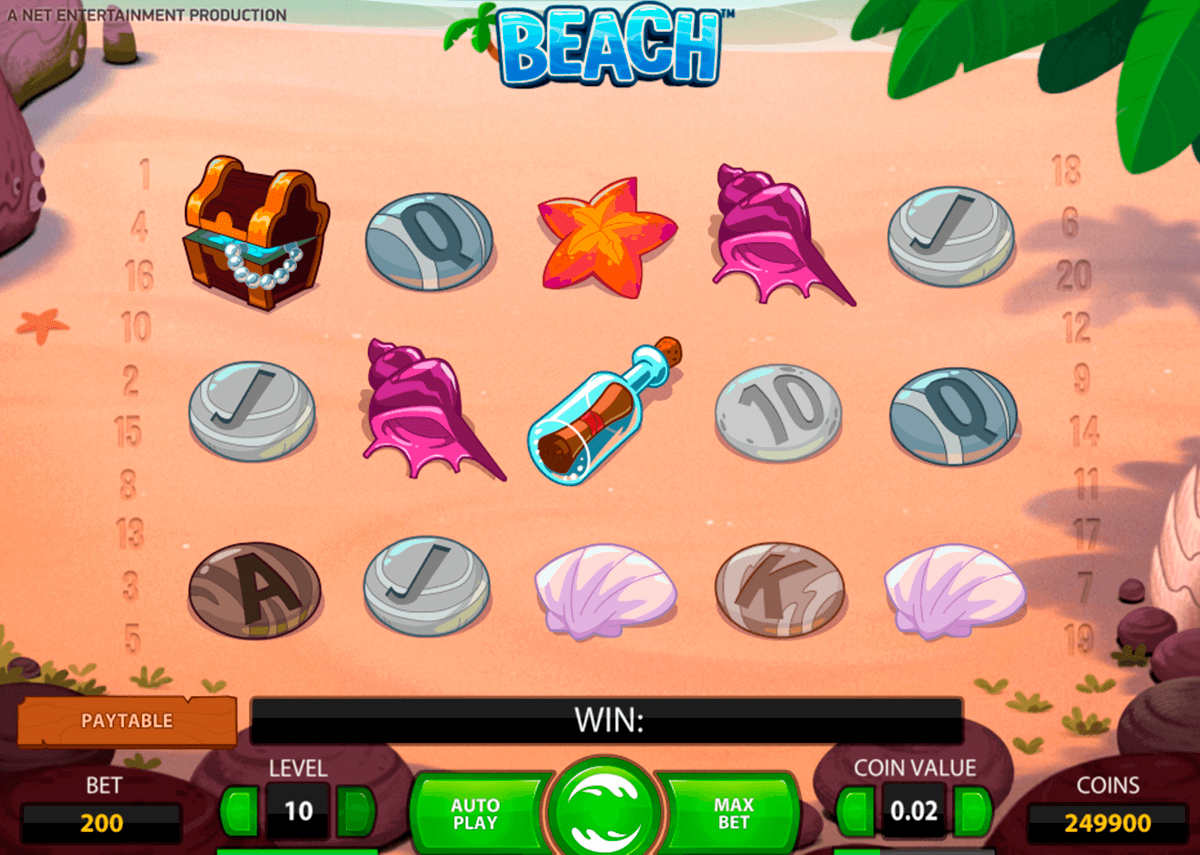 beach netent automat pa nett