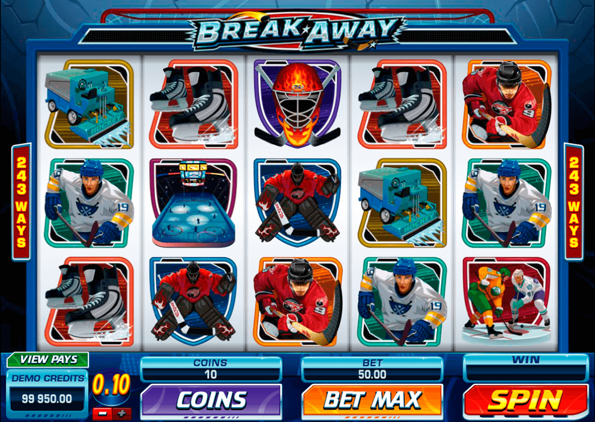 break away microgaming automat pa nett