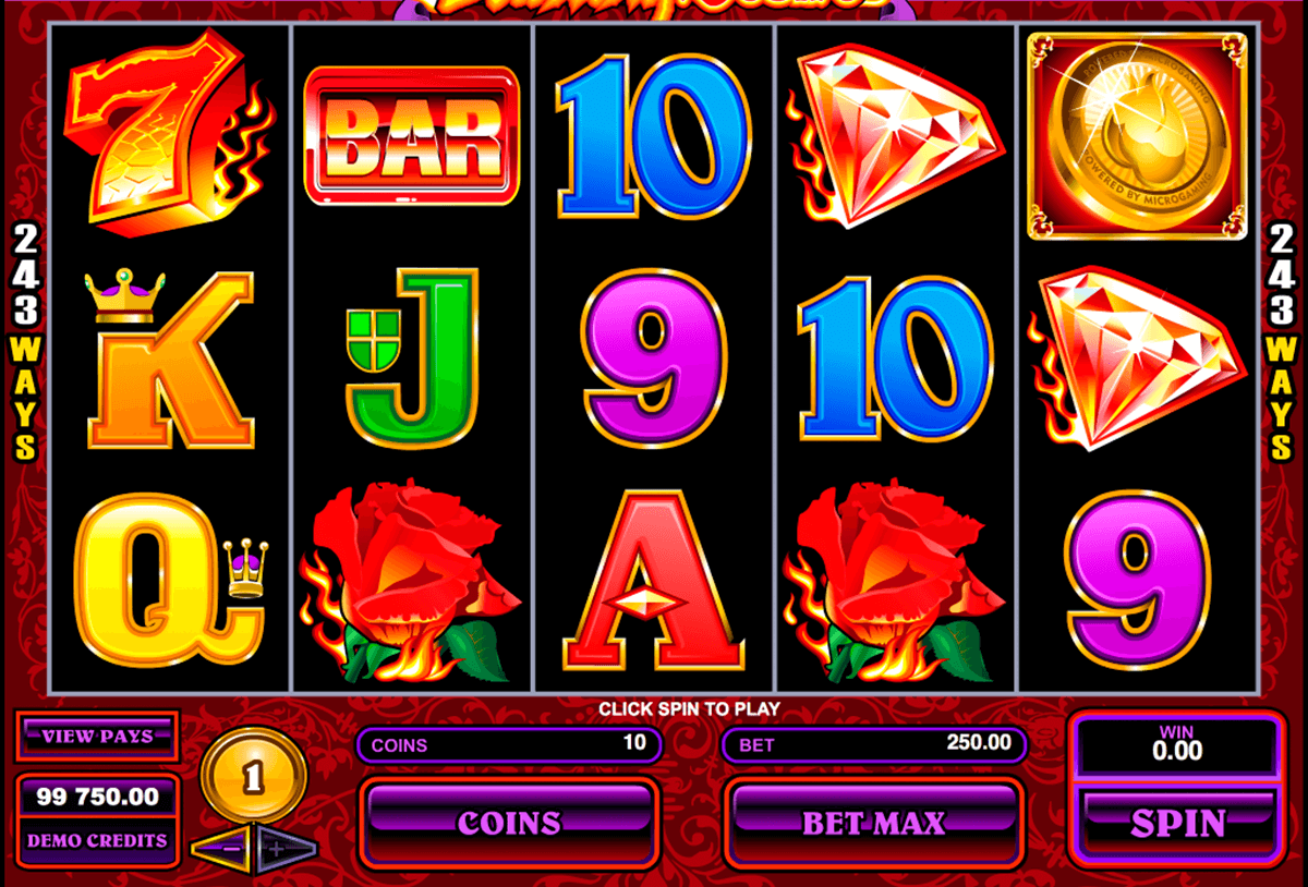 burning desire microgaming automat pa nett