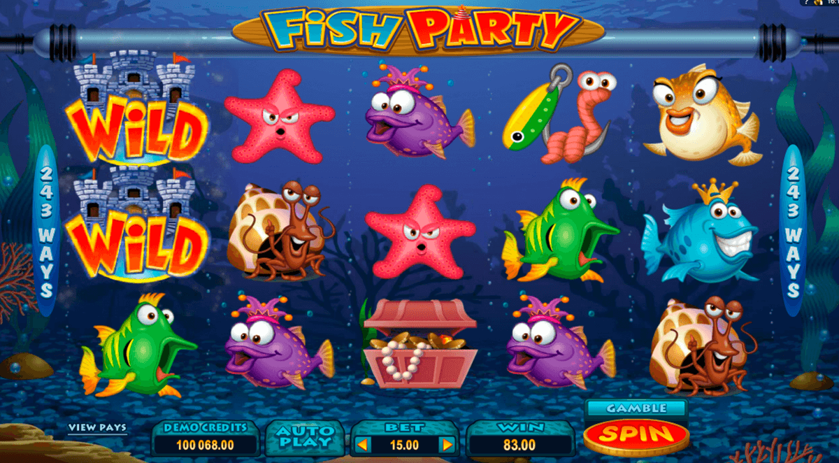 fish party microgaming automat pa nett