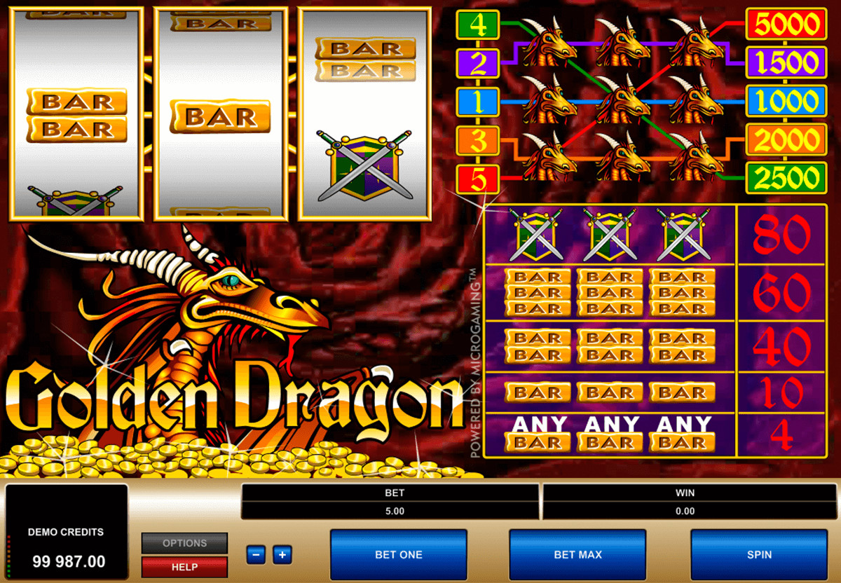 golden dragon microgaming automat pa nett 