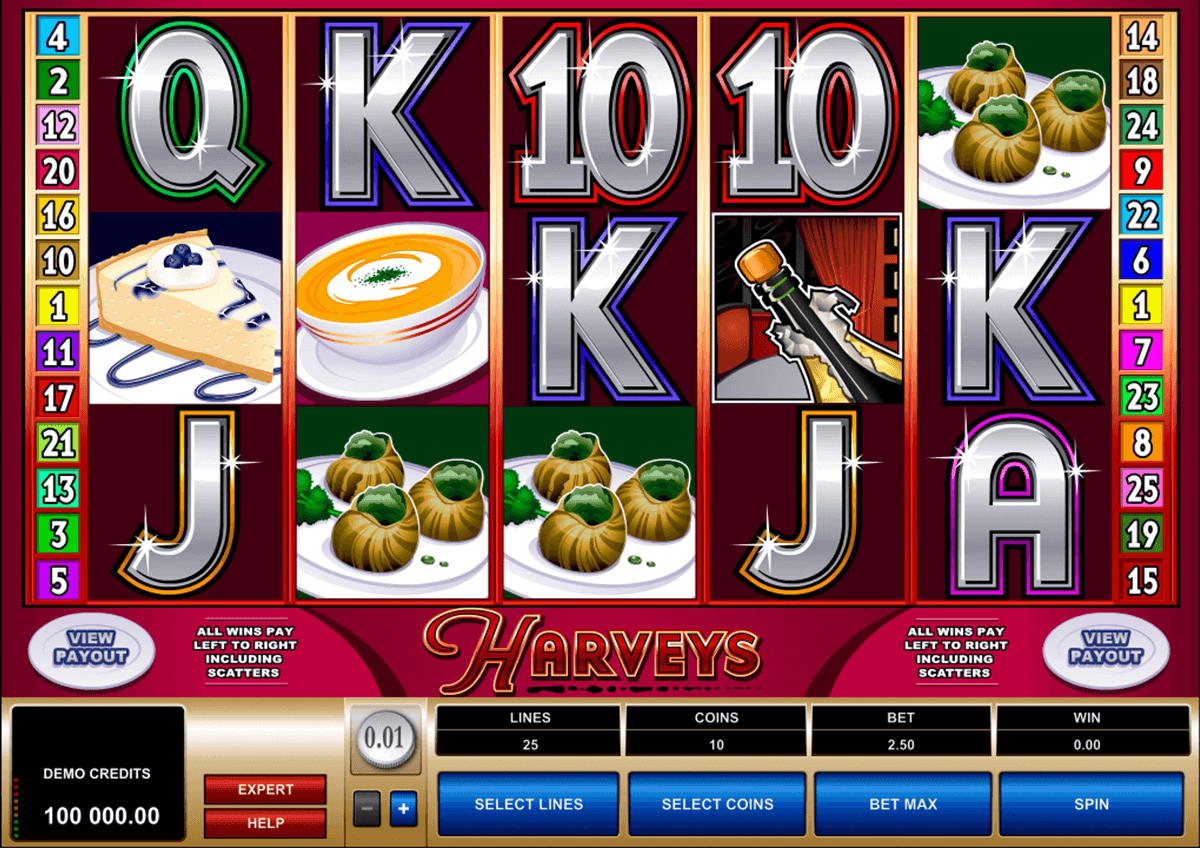 harveys microgaming automat pa nett