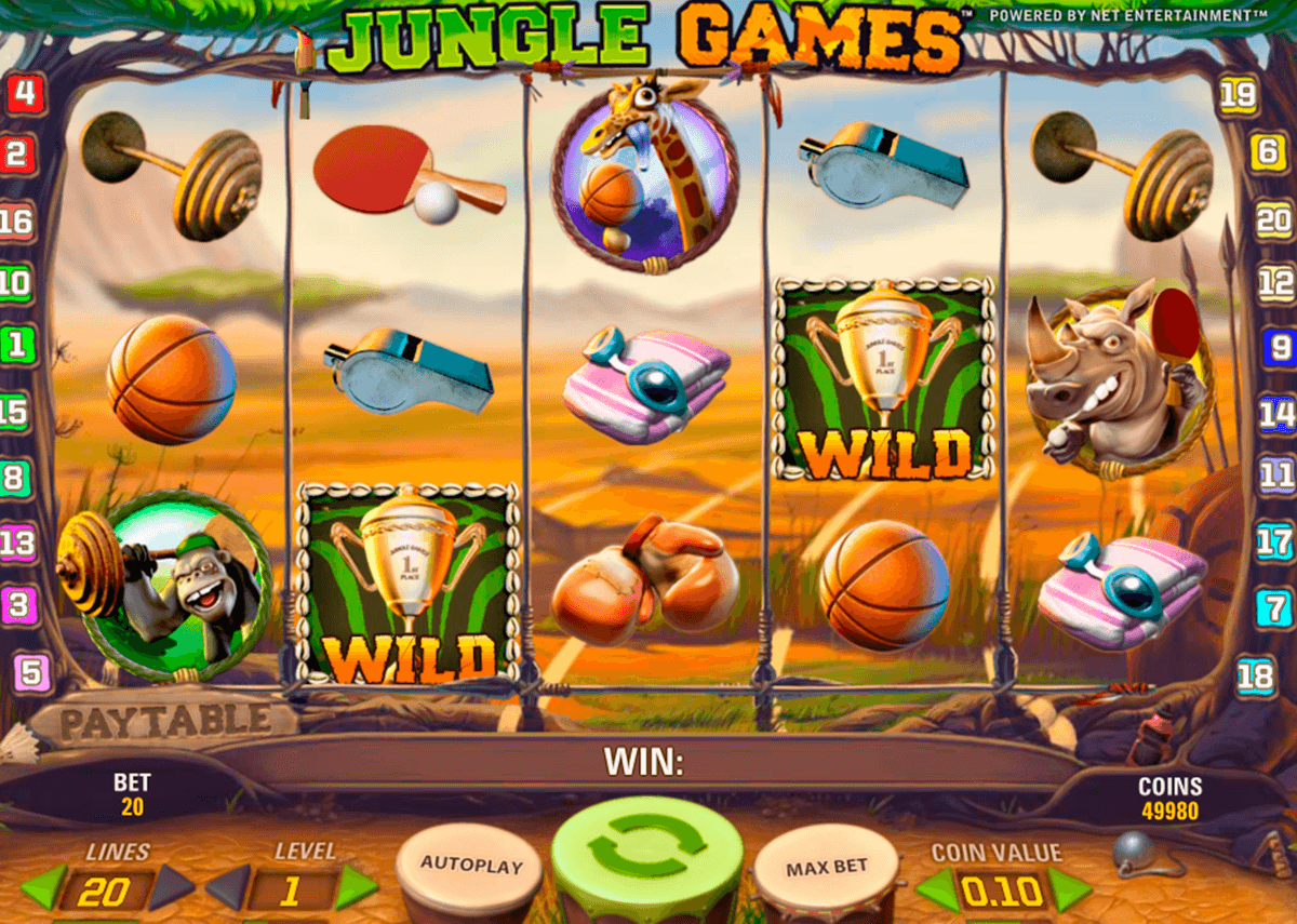 jungle games netent automat pa nett 