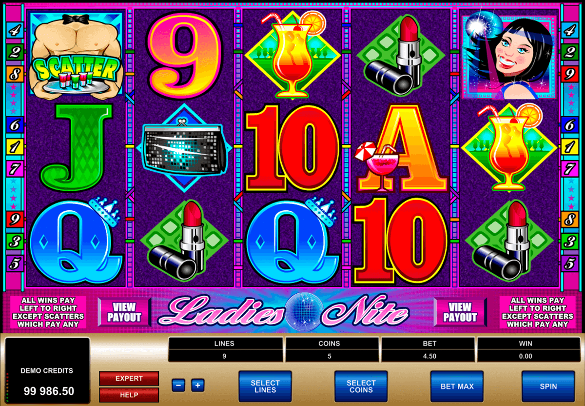 ladies nite microgaming automat pa nett