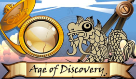 logo age of discovery microgaming spilleautomat 