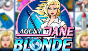 logo agent jane blonde microgaming spilleautomat 