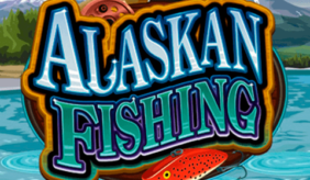 logo alaskan fishing microgaming spilleautomat 