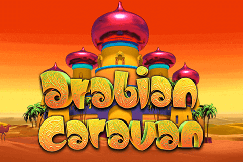 logo arabian caravan microgaming spilleautomat 