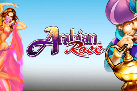 logo arabian rose microgaming spilleautomat 