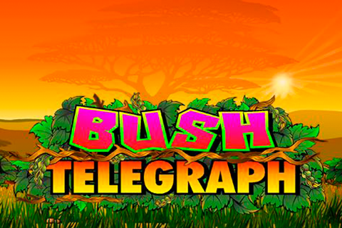 Bush Telegraph spilleautomat logo bush telegraph microgaming