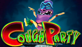 logo conga party microgaming spilleautomat 