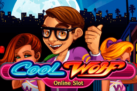 logo cool wolf microgaming spilleautomat 