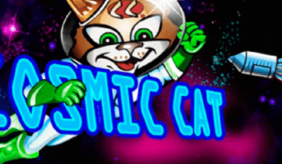 logo cosmic cat microgaming spilleautomat 