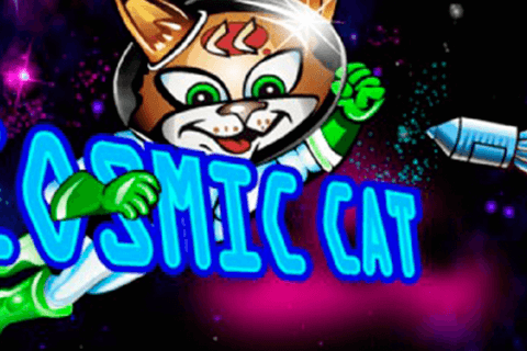 logo cosmic cat microgaming spilleautomat 