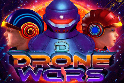 logo drone wars microgaming spilleautomat 