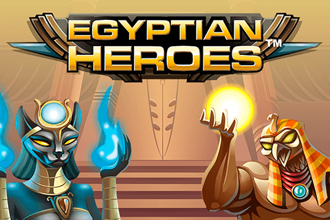 logo egyptian heroes netent spilleautomat 