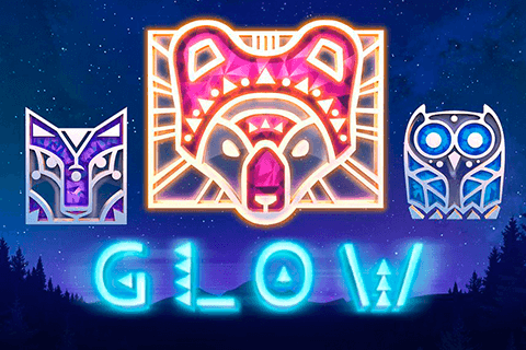 logo glow netent spilleautomat 