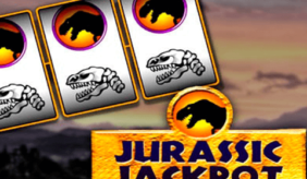 logo jurassic jackpot microgaming spilleautomat 