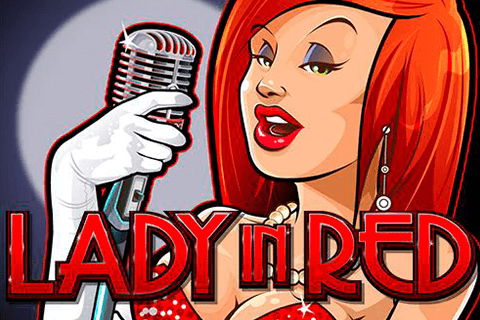 logo lady in red microgaming spilleautomat 