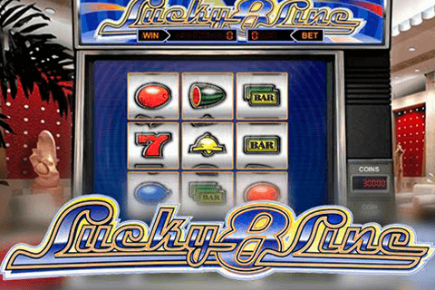 logo lucky 8 line netent spilleautomat 