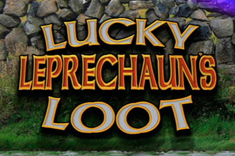 logo lucky leprechauns loot microgaming spilleautomat 