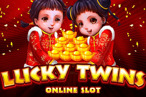 logo lucky twins microgaming spilleautomat 