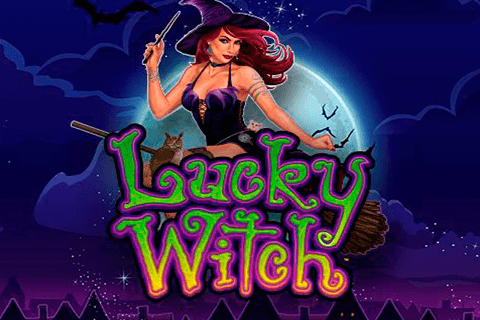 logo lucky witch microgaming spilleautomat 