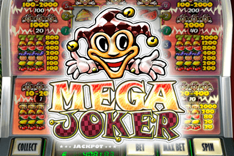 logo mega joker netent spilleautomat 