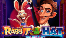 logo rabbit in the hat microgaming spilleautomat 