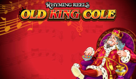 logo rhyming reels old king cole microgaming spilleautomat 