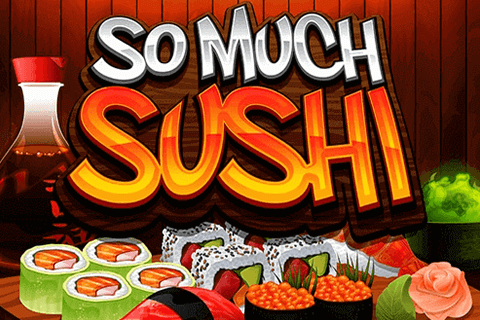 logo so much sushi microgaming spilleautomat 
