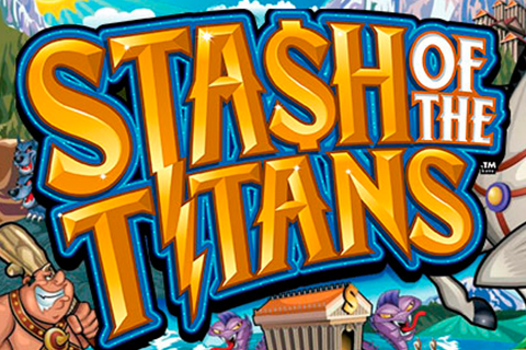 logo stash of the titans microgaming 